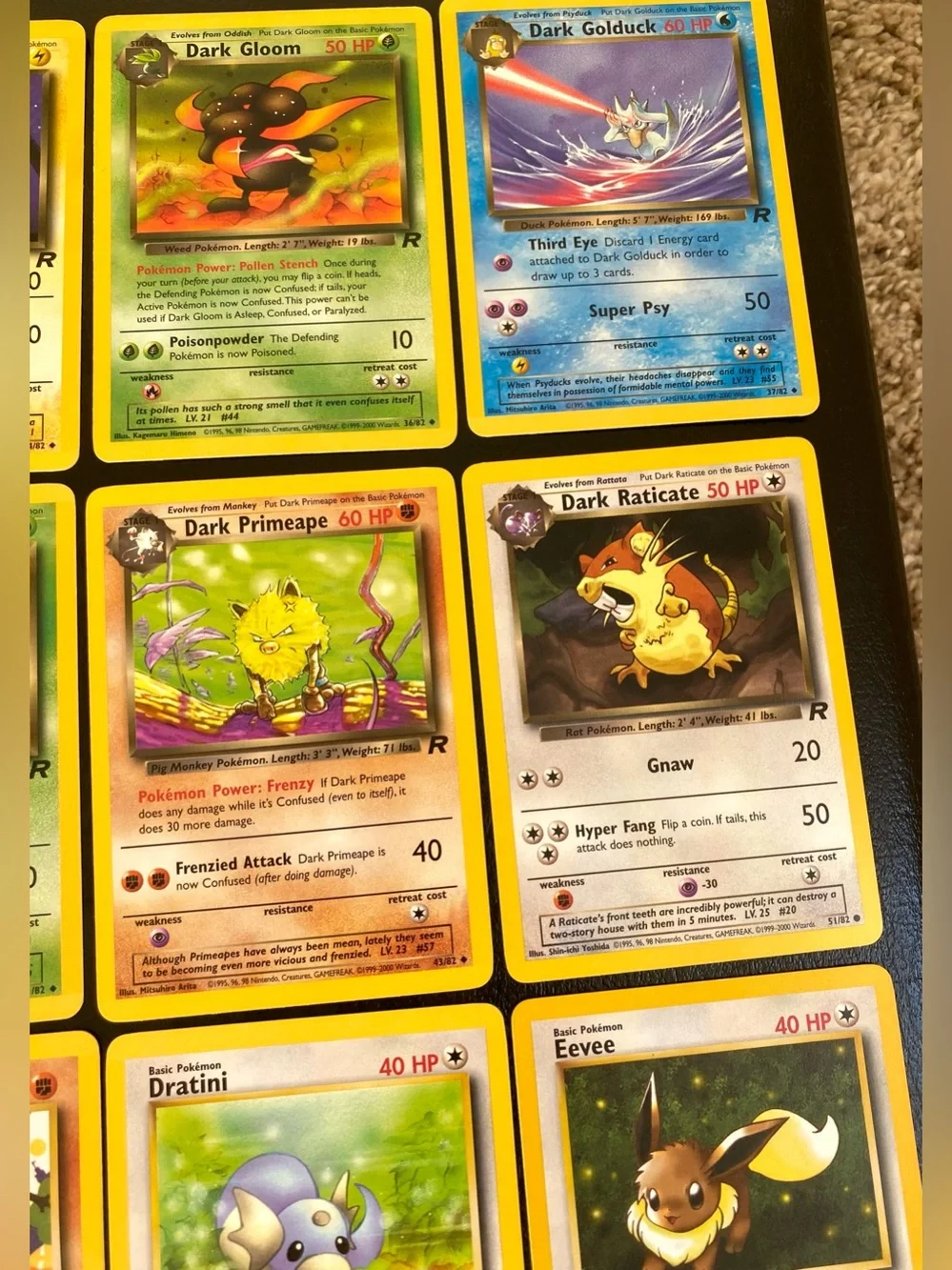 Pokémon Vintage Cards Bundle from Set 82  - Qty 15
